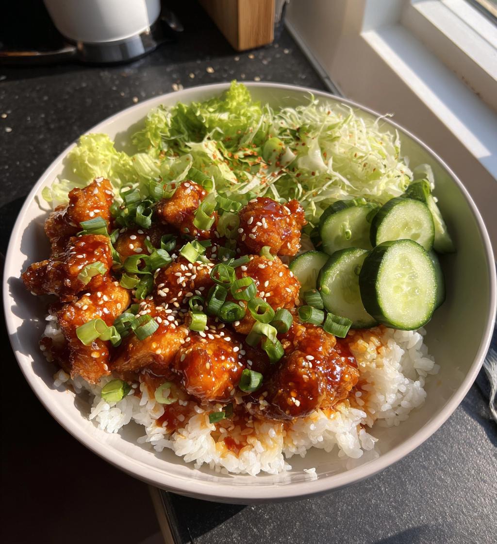 Bang Bang Chicken Bowl - detail 1