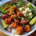 “Bang Bang Salmon Bites Bowls – A Flavor Explosion in Every Bite!”