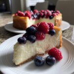 Blueberry-Raspberry Cheesecake