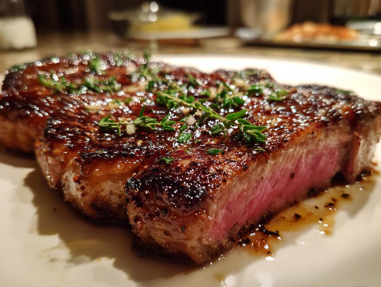 Cajun Butter Bourbon Steak