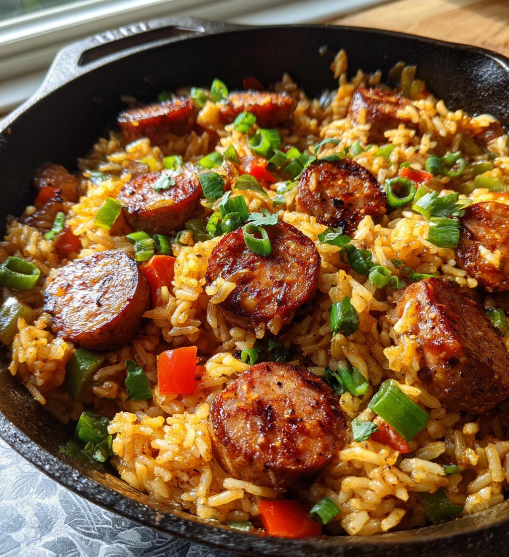 Cajun Sausage and Rice Skillet - detail 1