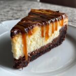 Caramel Brownie Cheesecake
