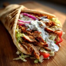 Juicy 20-Minute Chicken Gyros with Tzatziki Sauce So Good