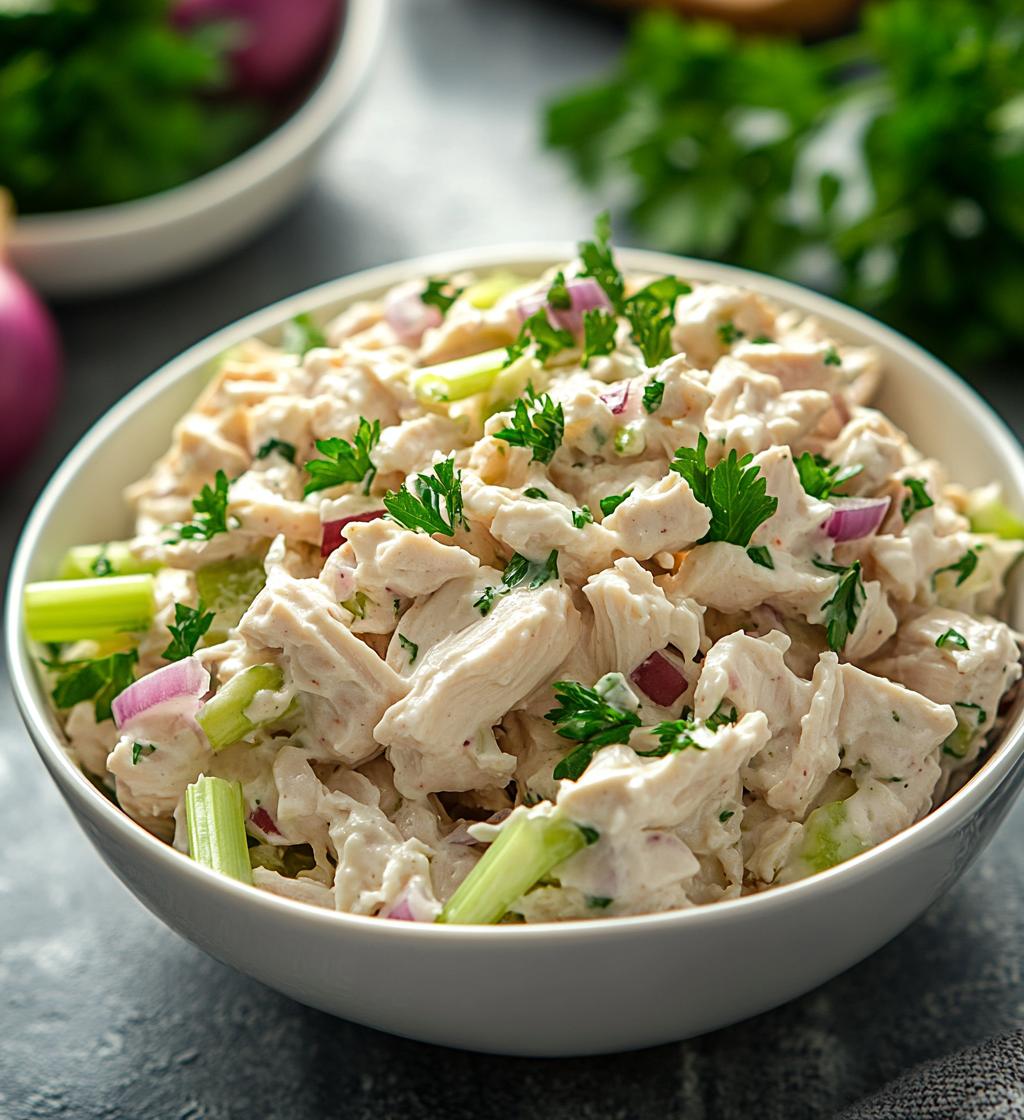 Chicken Salad with Mayo