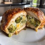 Chicken Stuffed with Broccoli and Cheese