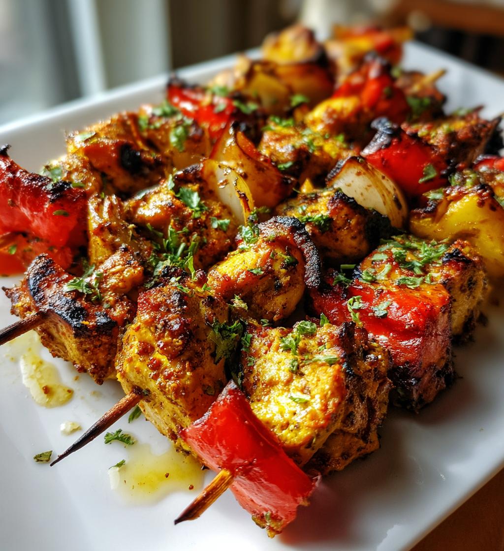 Chicken Tikka Skewers