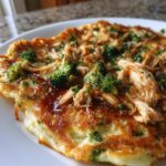 Chicken and Broccoli Pancakes