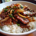 Chinese Beef and Onion Stir Fry