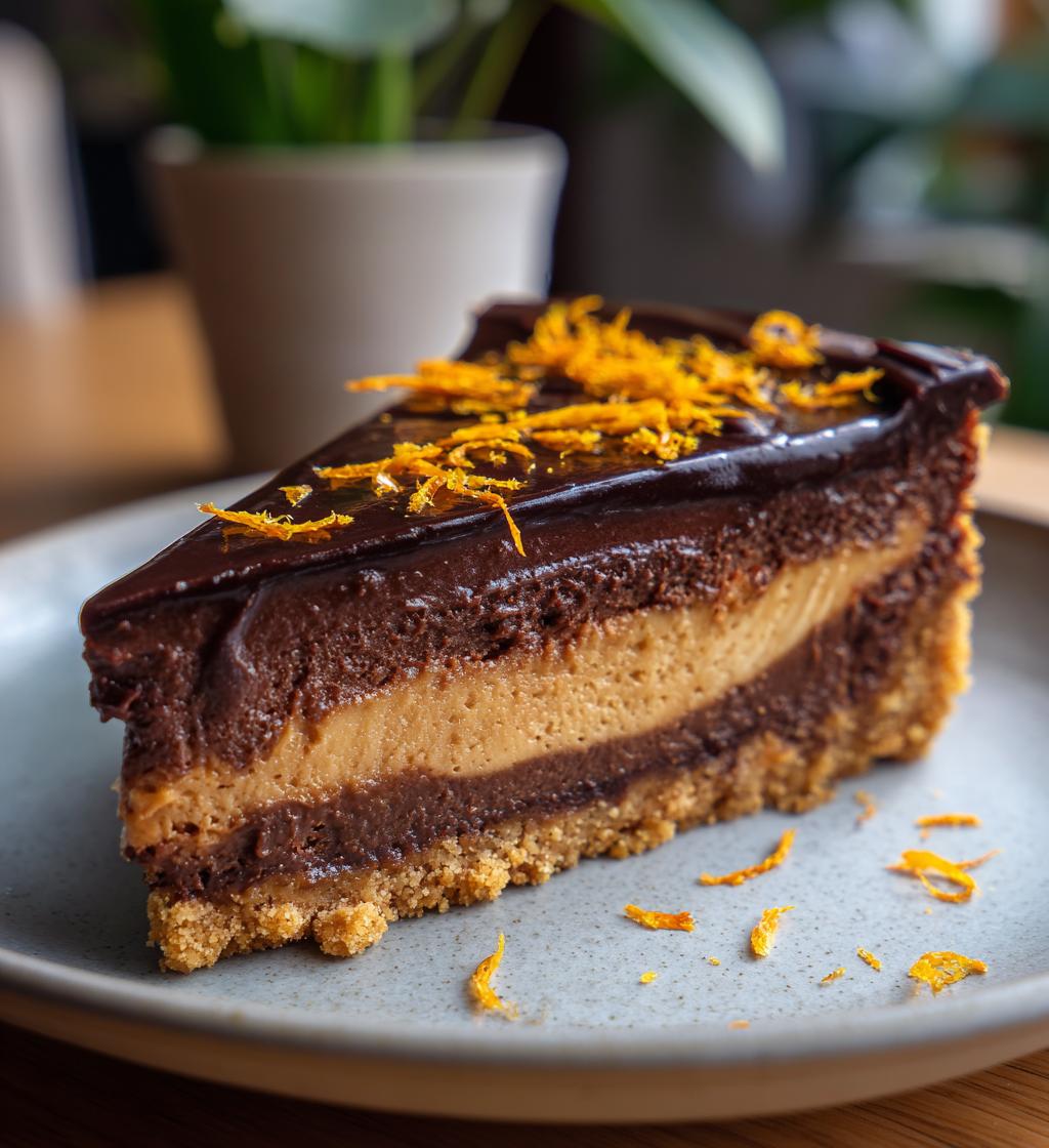 Chocolate Orange Cheesecake