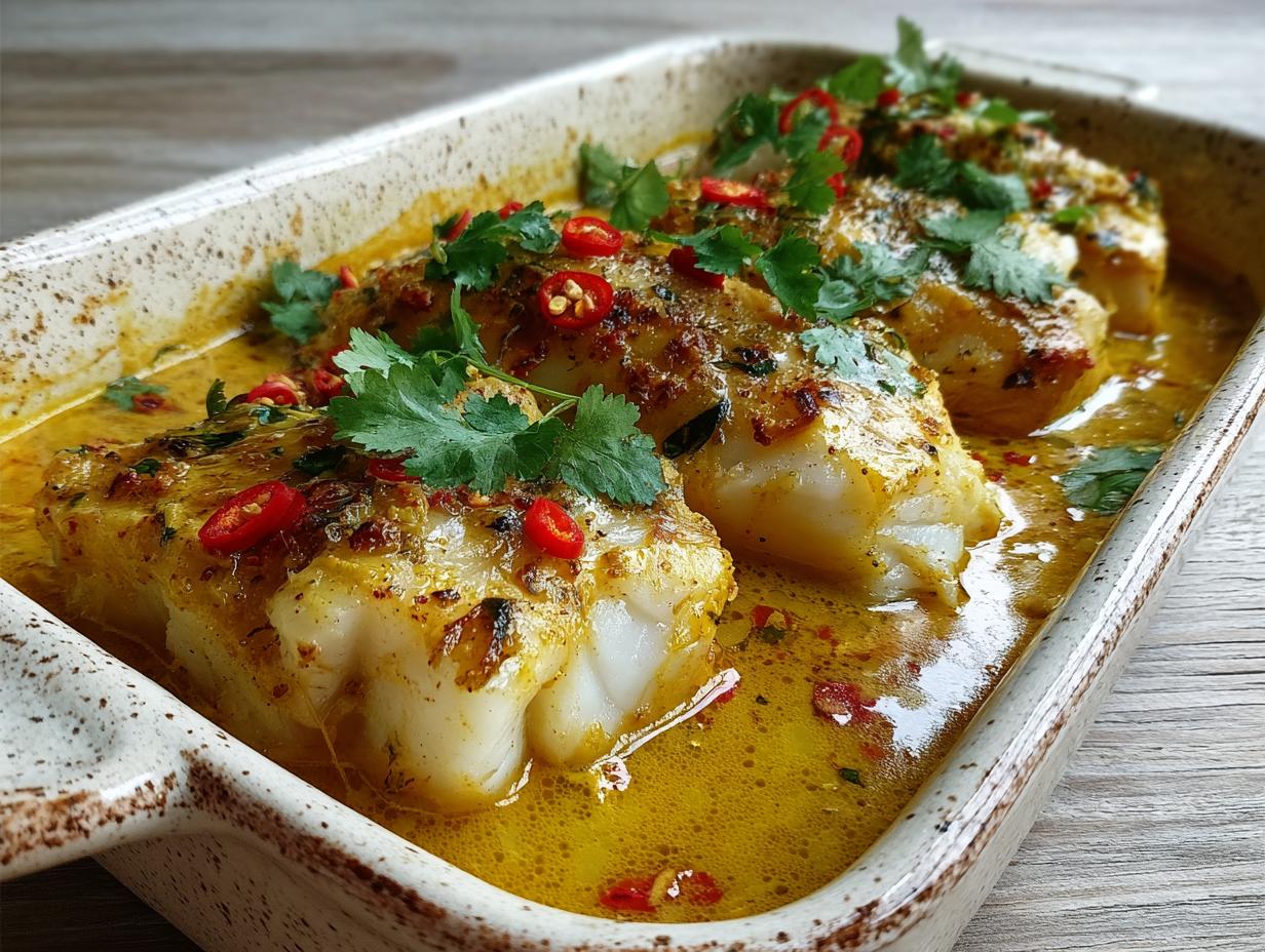 Christmas Coconut Curry Baked Cod – A Delicious and Light Holiday Feast - detail 1