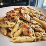 Creamy Parmesan Herb Chicken Penne – Recipe (in German)