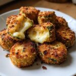 Crispy Cheese-Stuffed Zucchini Bites