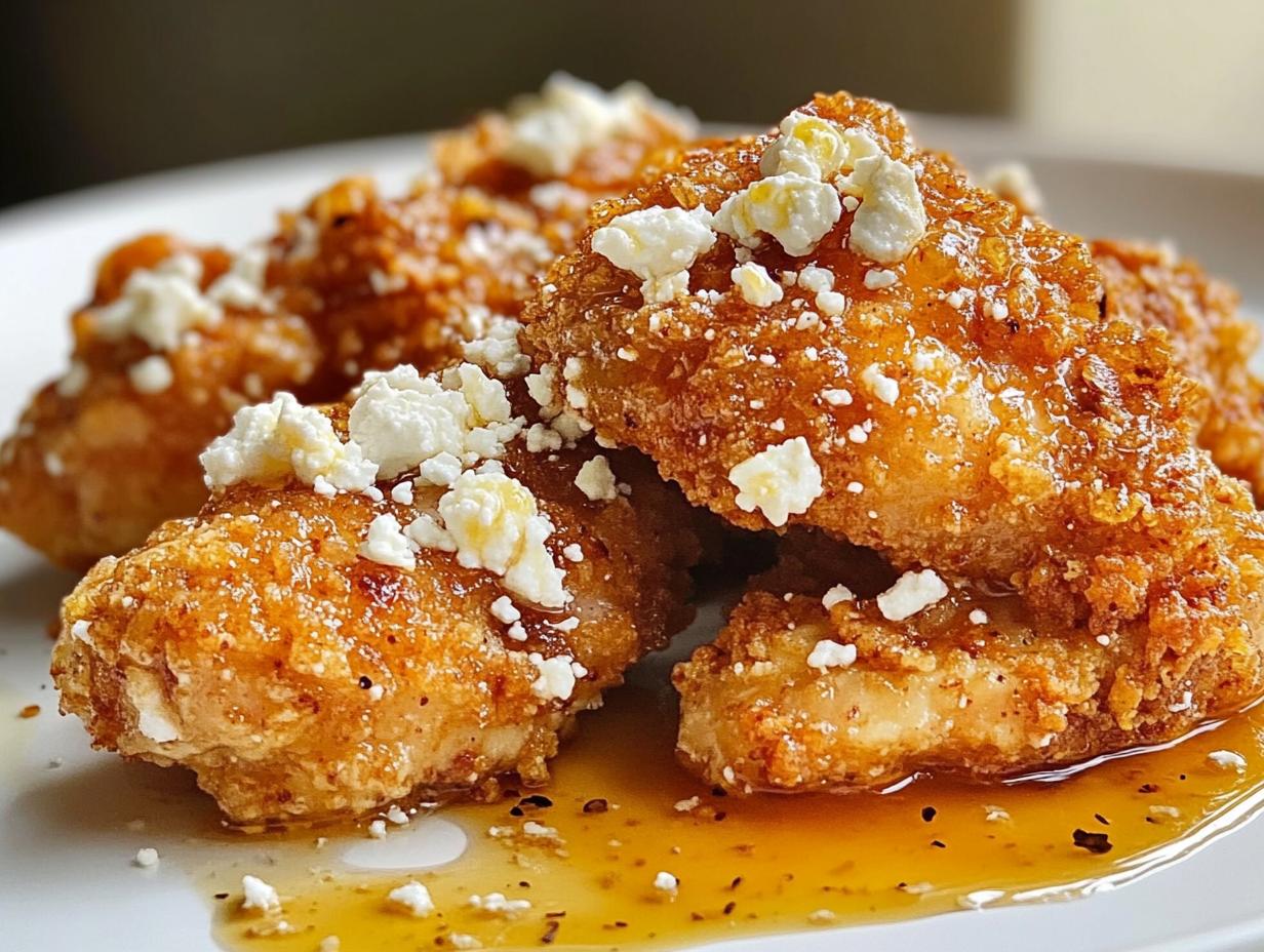 Crispy Hot Honey Feta Chicken: A Flavorful Delight - detail 1