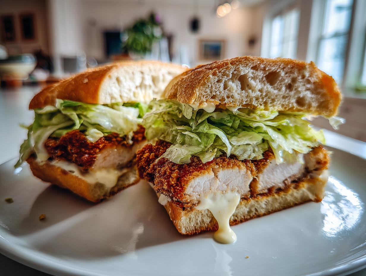 Crunchy Chicken Caesar Sandwich - detail 1