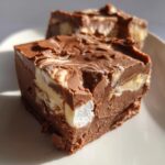 Easy Marshmallow Swirl Fudge