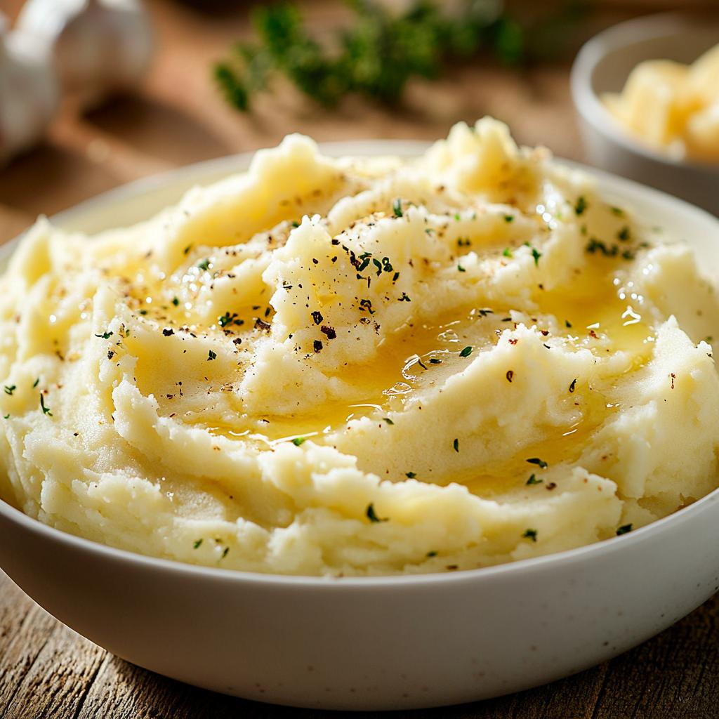 Garlic Butter Mashed Potatoes