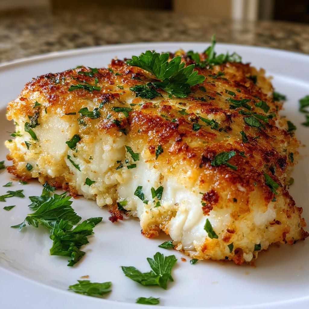 Garlic Parmesan Crusted Halibut: 15Minute Baked Perfection Wilingga Recipes