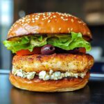 Greek Chicken Burgers