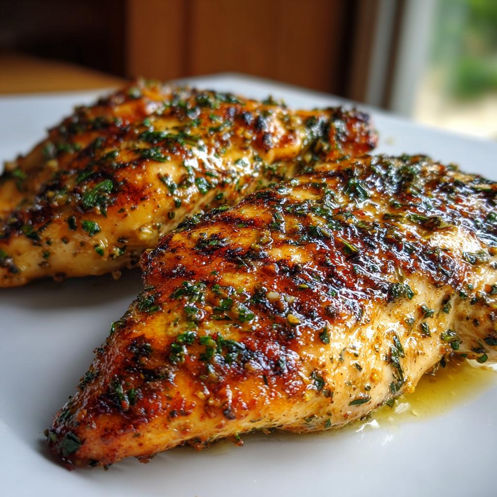 Grilled Lemon-Herb Chicken Breast - detail 1