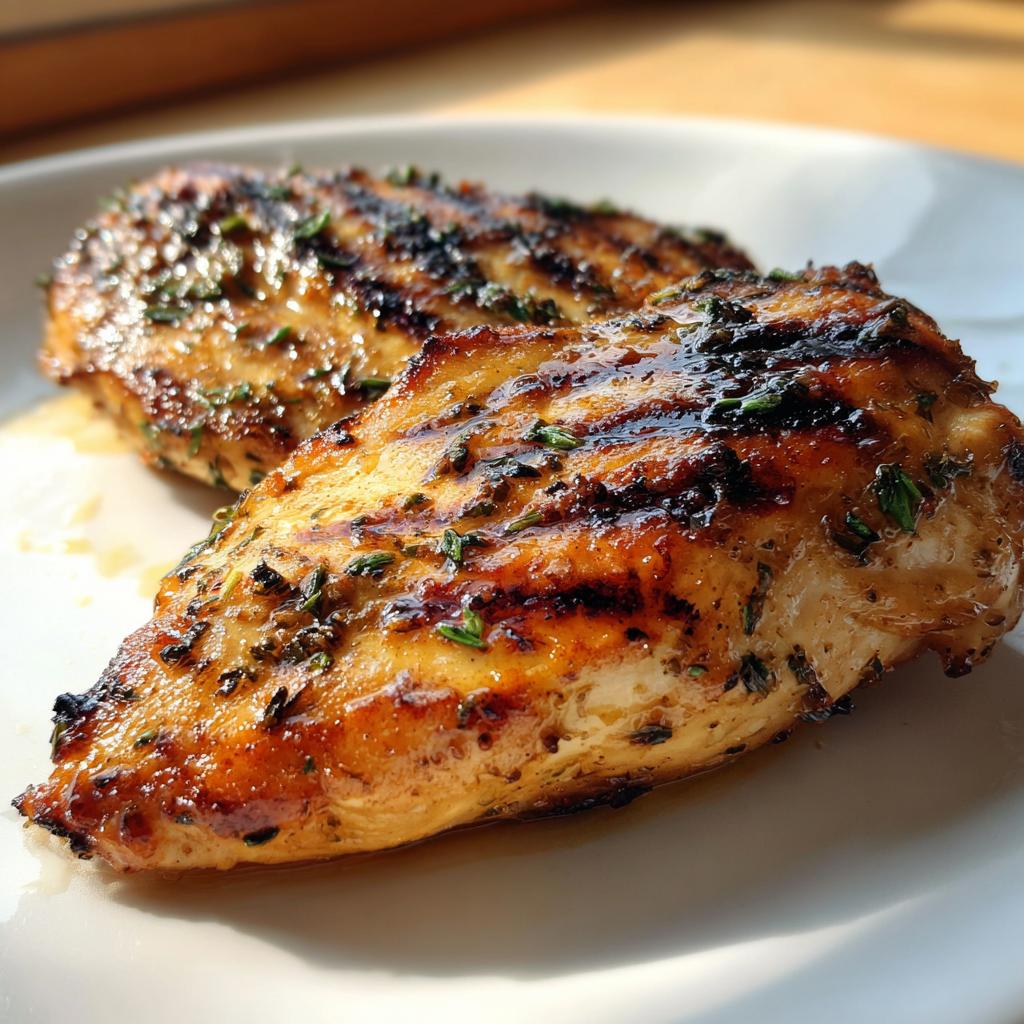 Grilled Lemon-Herb Chicken Breast
