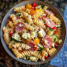 Irresistible 30-Minute Grinder Pasta Salad Magic