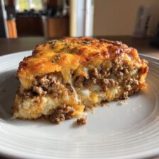 Savory Ground Beef and Cheese Roll: 5-Star Family Favorite!
