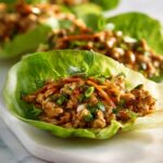 Healthy Chicken Lettuce Wraps