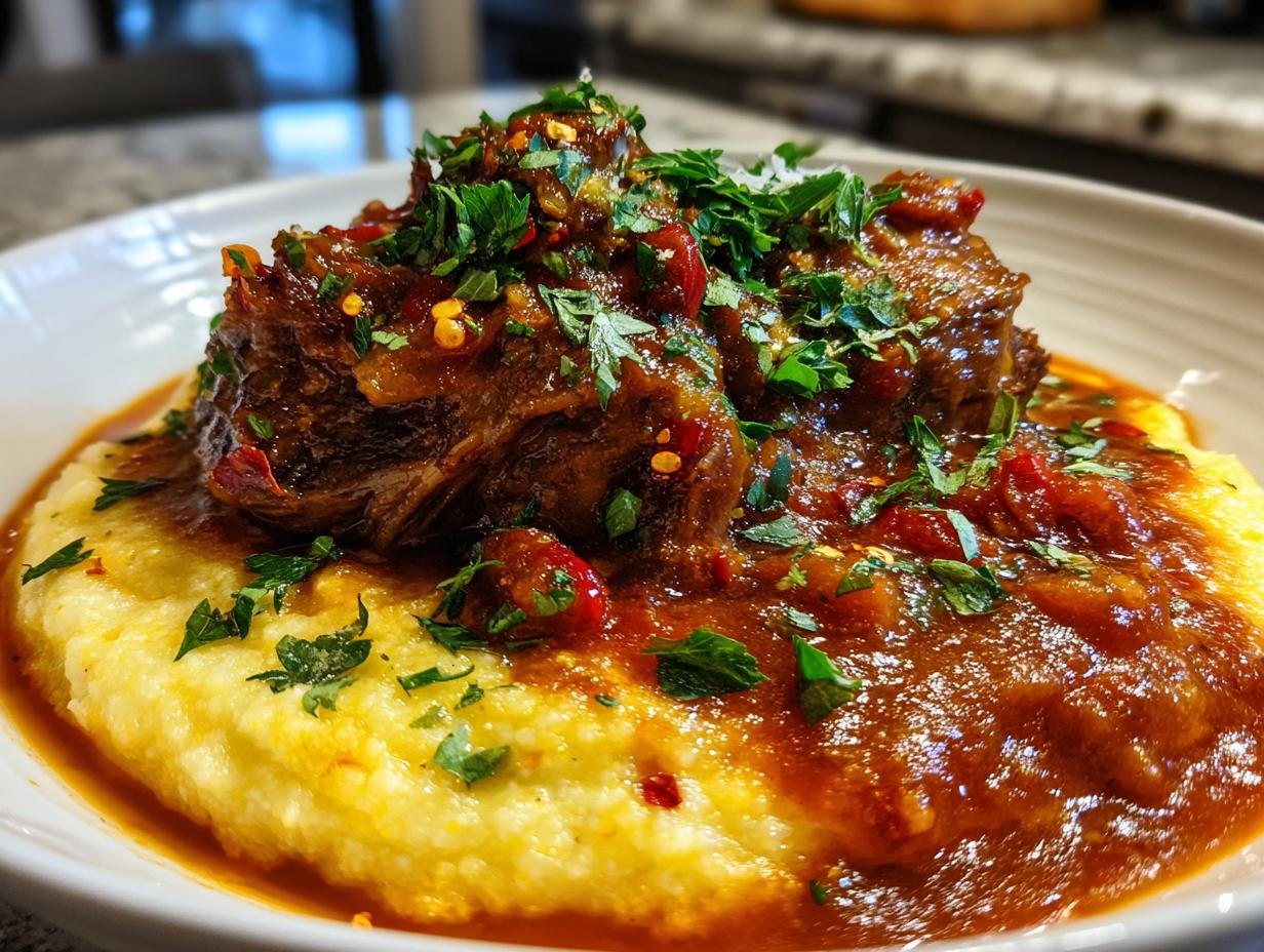 Italian Ossobuco with Spicy Tomato Sauce - detail 1