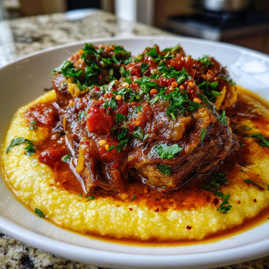 Italian Ossobuco with Spicy Tomato Sauce