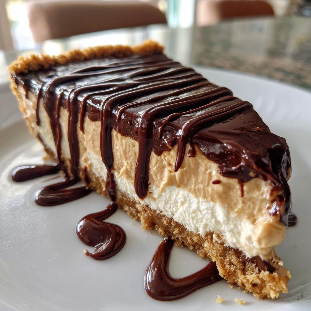 No-Bake Chocolate Peanut Butter Pie: 4-Hour Delight - detail 1