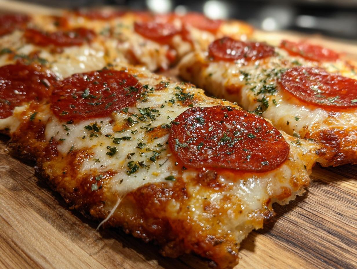 Pepperoni Flatbread Pizza