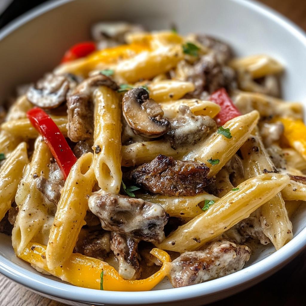 Philly Cheese Steak Pasta - detail 1