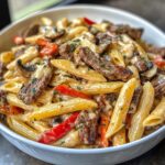 Philly Cheese Steak Pasta