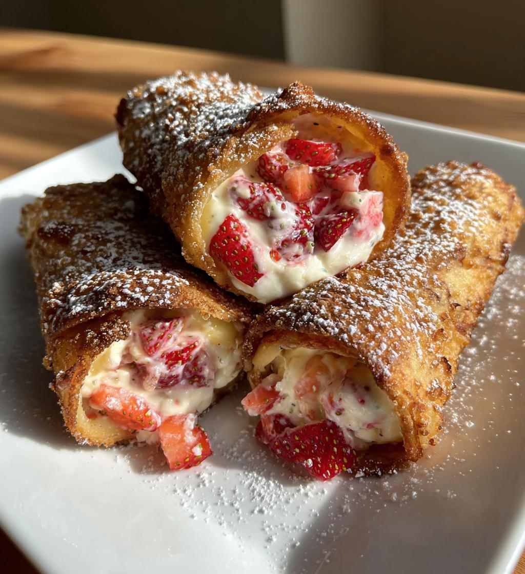 Strawberry Cheesecake Chimichangas: An Incredible Ultimate Recipe - detail 1