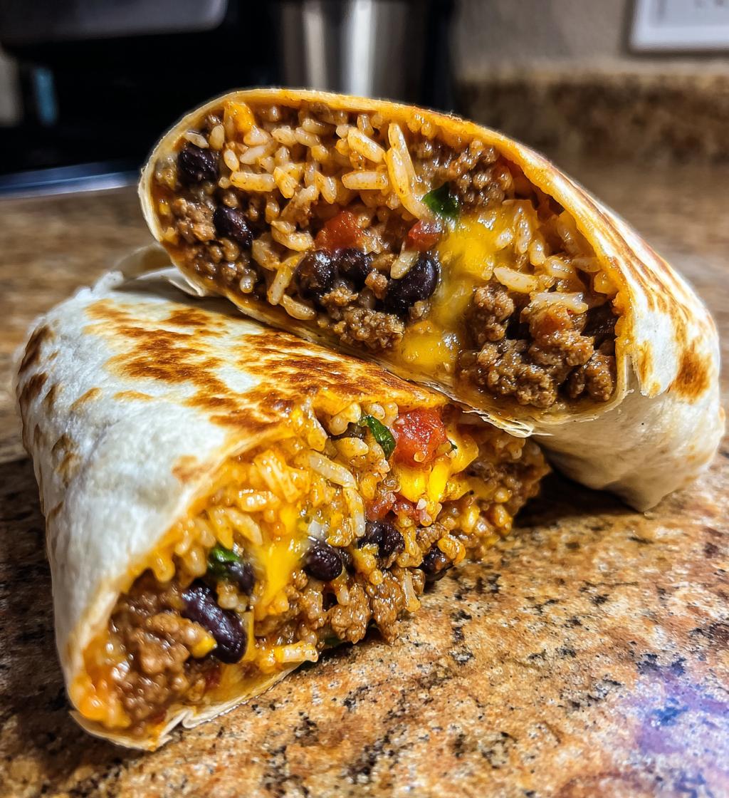 Stuffed Beef Burrito