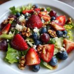 Summery Fruit and Feta Salad with Walnuts