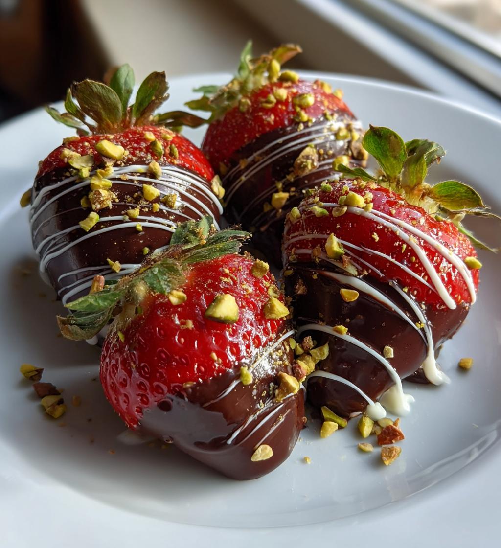 Valentine’s Chocolate Strawberries