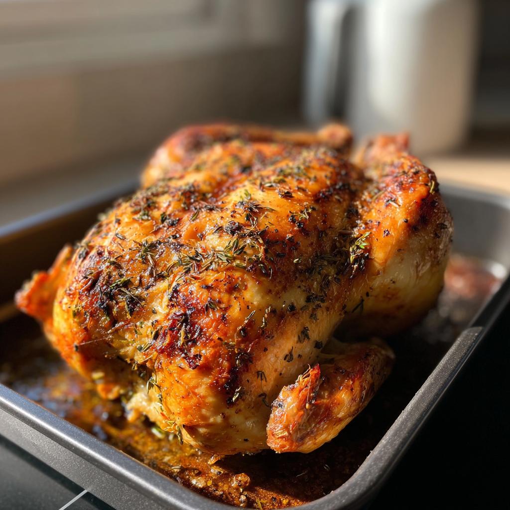 whole roasted chicken - detail 1