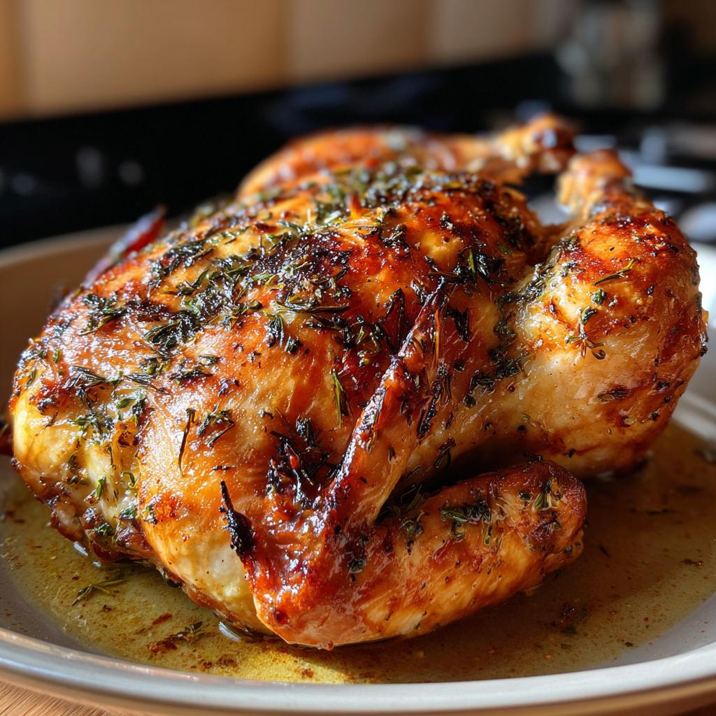 whole roasted chicken