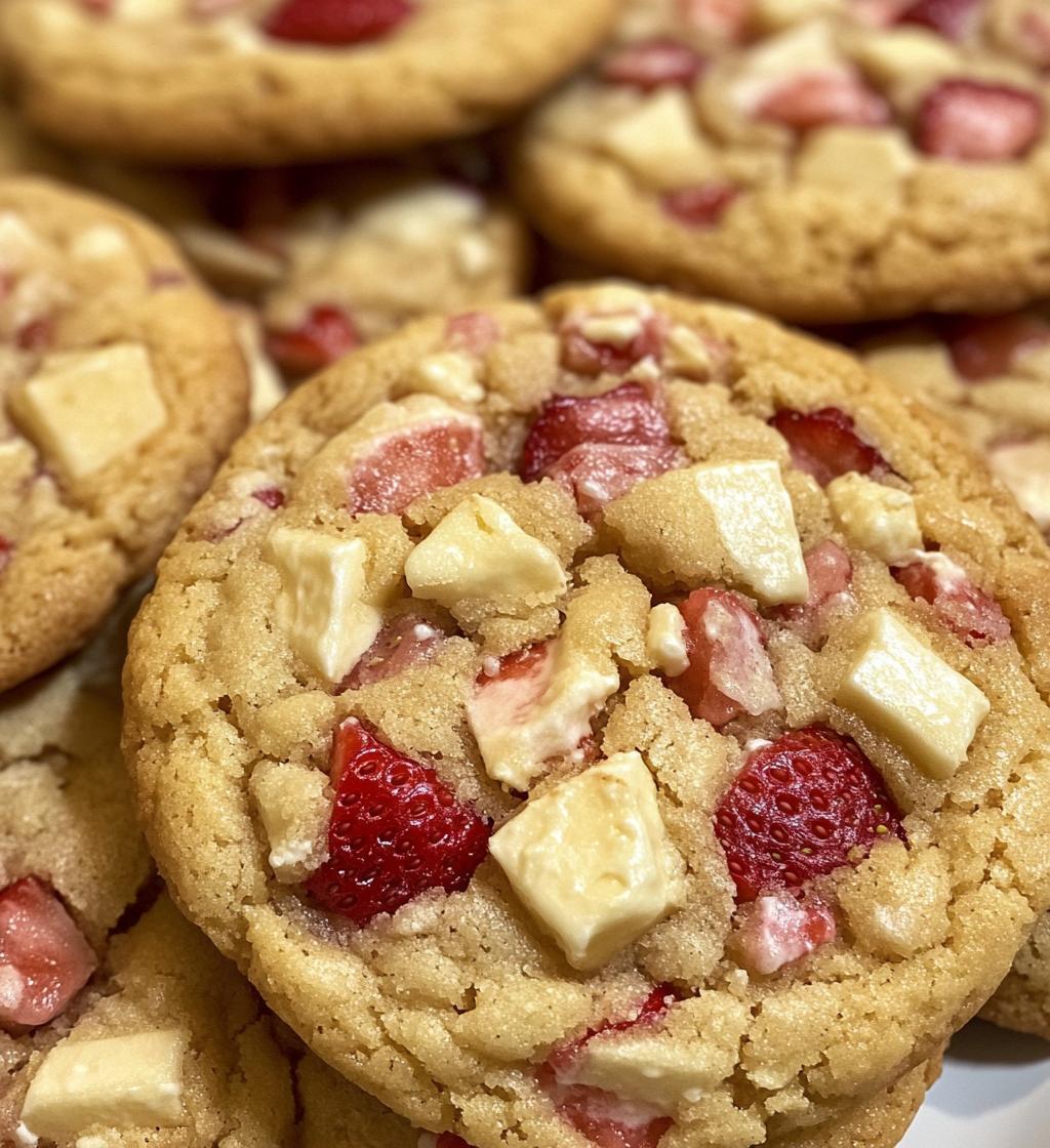 A Must-Try for Summer: Strawberry Cheesecake Cookies You'll Love! - detail 1