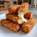 Air Fryer Mozzarella Sticks (Homemade