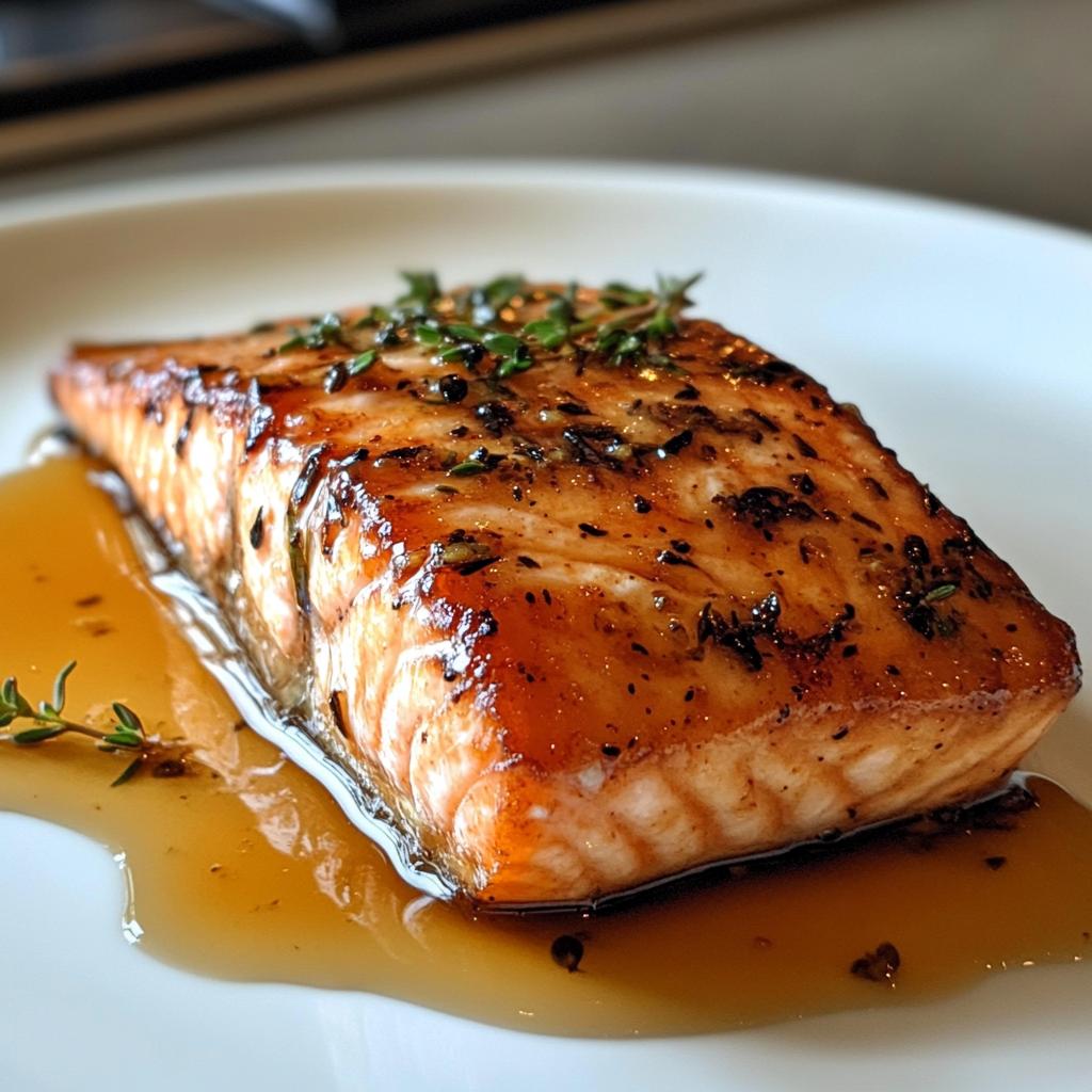 Apple Cider-Glazed Salmon