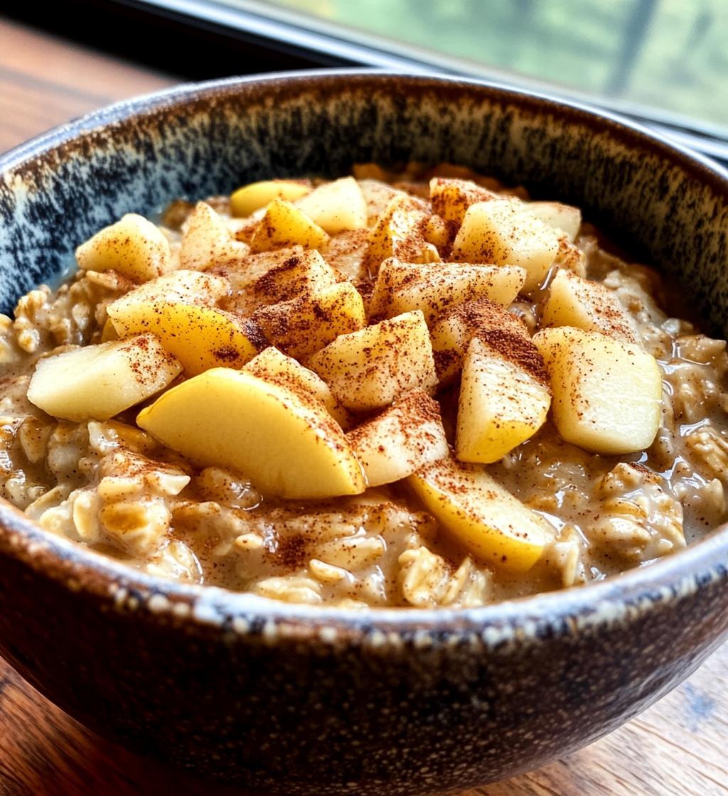 Apple Cinnamon Oatmeal - detail 1