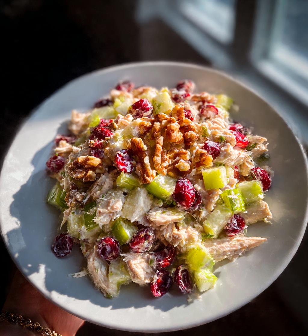 Apple Cranberry Chicken Salad - detail 1