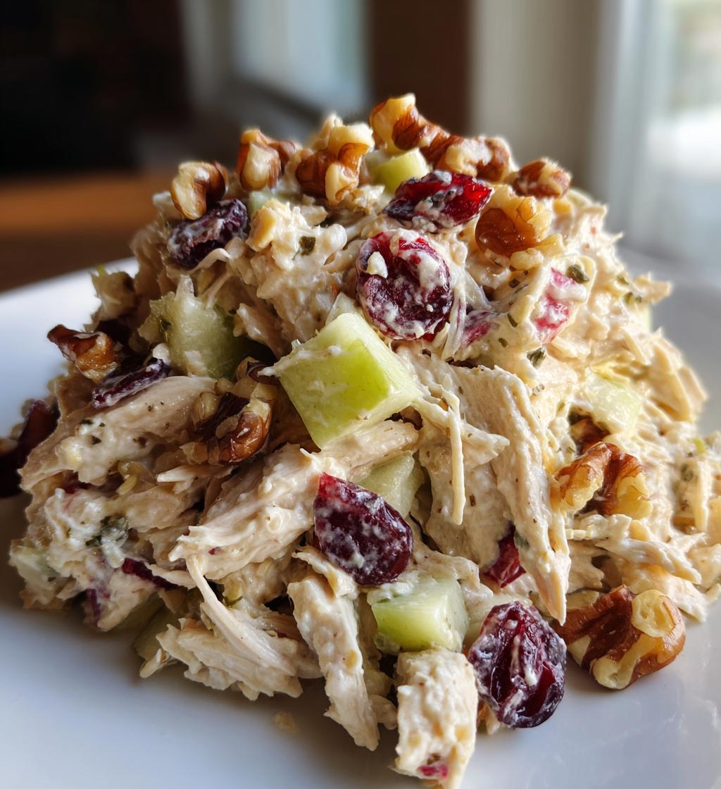 Apple Cranberry Chicken Salad