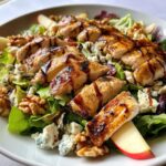 Apple, Walnut, Feta & Balsamic Chicken Salad
