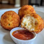 Arancini (Rice Balls) with Marinara Sauce