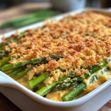 Crispy Asparagus Cracker Casserole in Just 30 Minutes