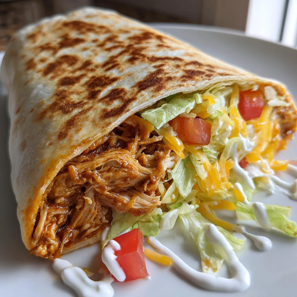 BBQ Rotisserie Chicken Wraps
