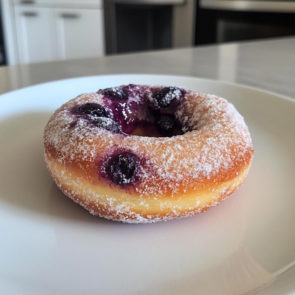 Baked Blueberry Donuts - detail 1
